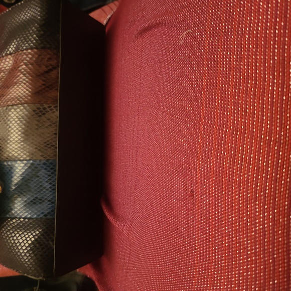 NWT ANNE KLEIN PATCHED SATCHEL - Picture 6 of 9